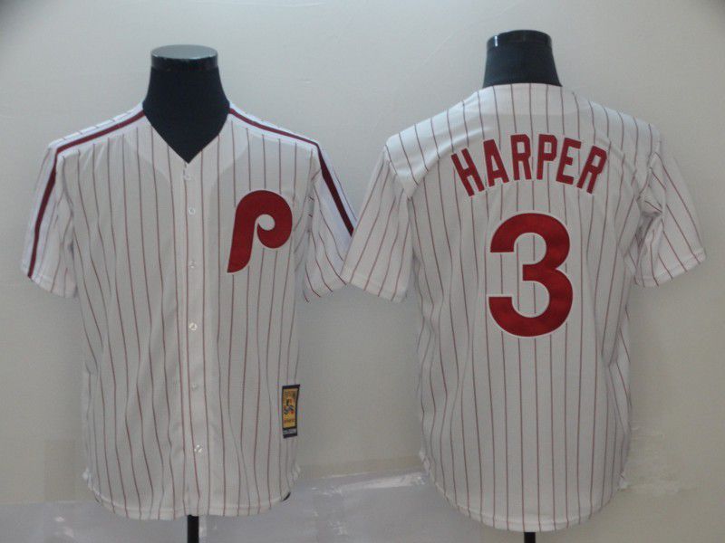 Men Philadelphia Phillies #3 Harper White Game 2021 MLB Jerseys->women mlb jersey->Women Jersey
